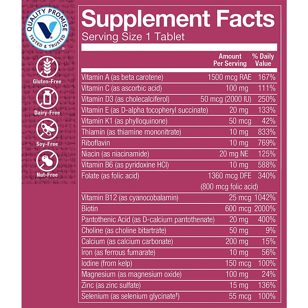 Foto 5 pulgar | Complemente The Vitamin Shoppe Con Un Multivitamínico Diario Para Mujeres - Venta Internacional.