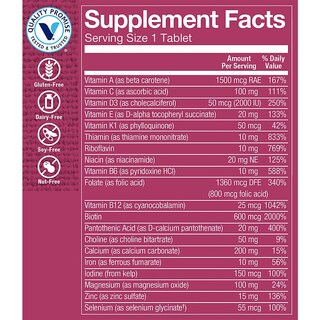 Foto 4 | Complemente The Vitamin Shoppe Con Un Multivitamínico Diario Para Mujeres - Venta Internacional.