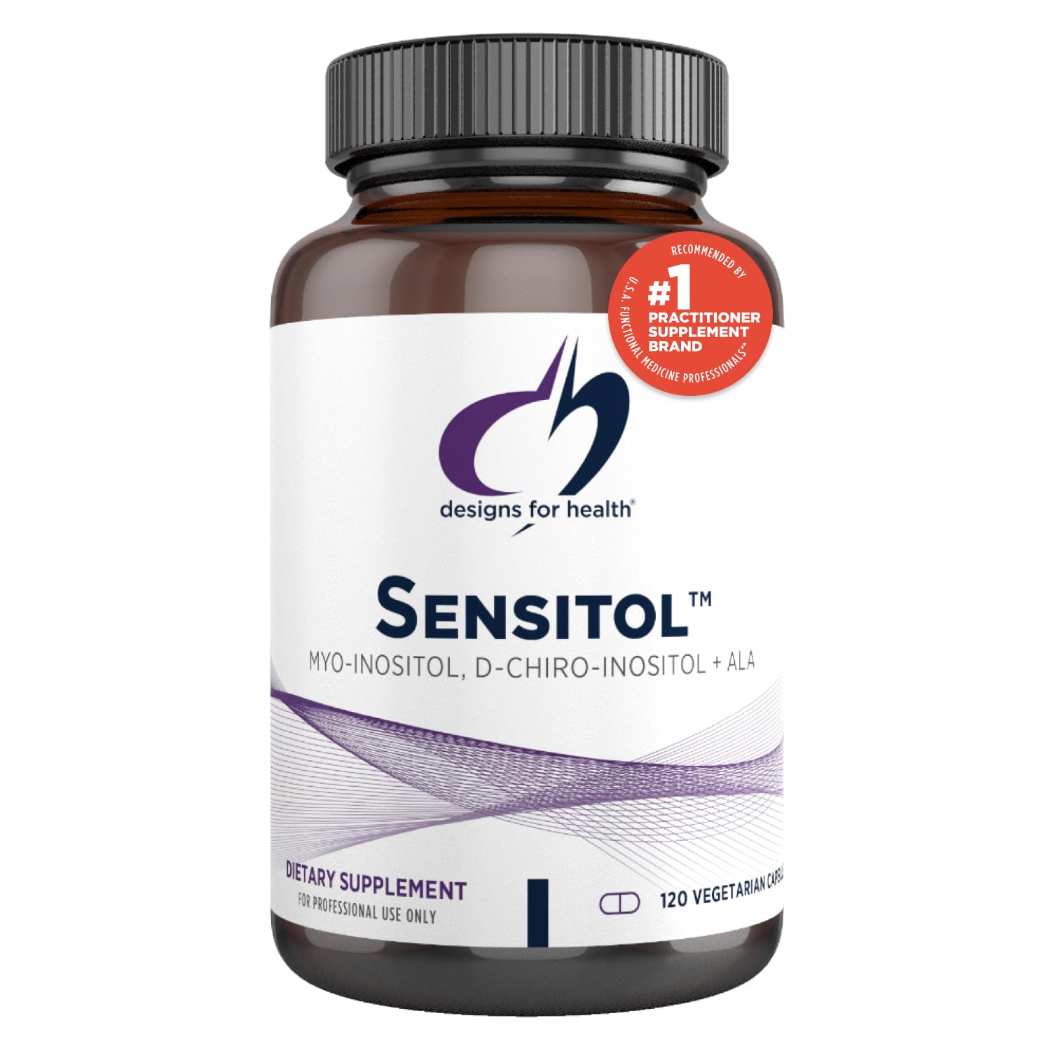Foto 2 pulgar | Diseños De Suplementos Para La Salud Sensitol Inositol + Ala 120 Cápsulas - Venta Internacional.
