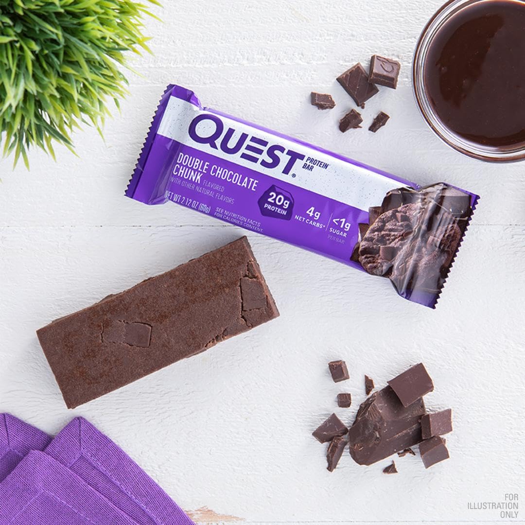 Foto 6 pulgar | Barras De Proteína Quest Nutrition  Doble Trozo De Chocolate  20 G - Venta Internacional.