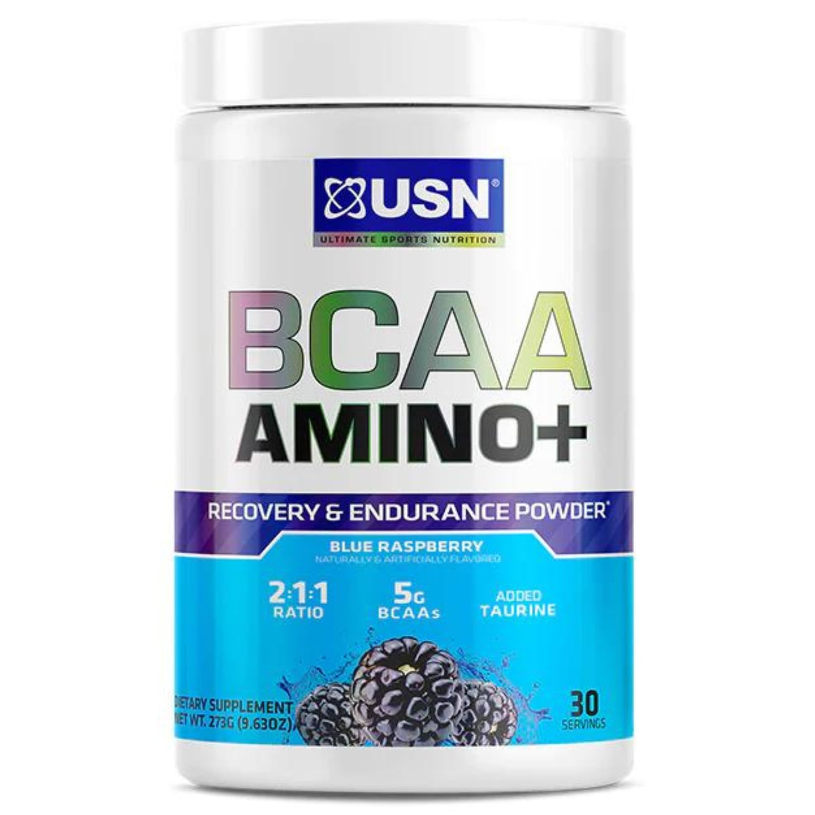 Foto 2 pulgar | Suplemento Usn Supplements Bcaa Amino+ 30 Porciones De Frambuesa Azul - Venta Internacional.