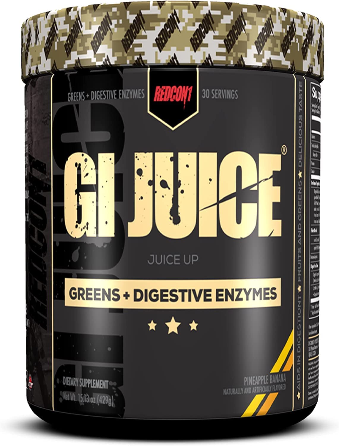 Foto 1 | Suplemento Redcon1 Gi Juice De Piña Y Plátano  30 Porciones - Venta Internacional.