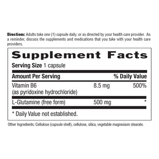 Foto 5 | Suplemento Country Life L-glutamina 500 Mg B6 100 Cápsulas - Venta Internacional