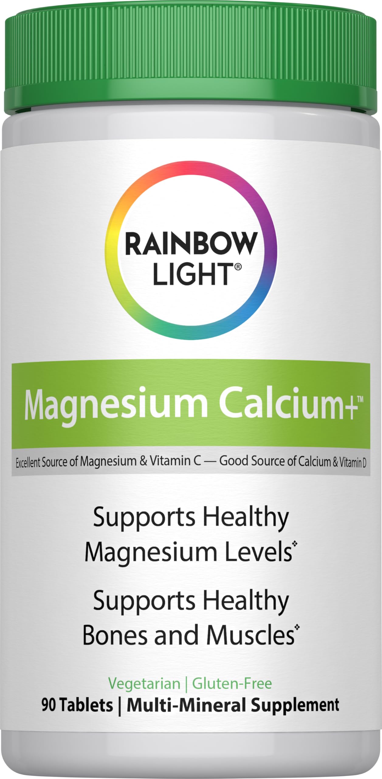 Foto 2 pulgar | Suplemento Rainbow Light Magnesio Calcium Plus 90 Tabletas - Venta Internacional