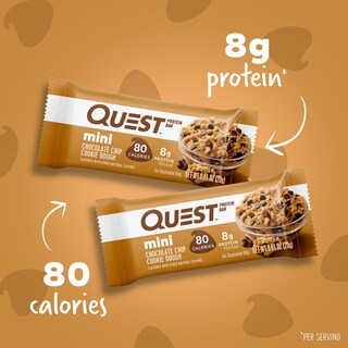 Foto 2 | Mini Masa Para Galletas Con Chispas De Chocolate De Protein Bars Quest Nutrition - Venta Internacional.
