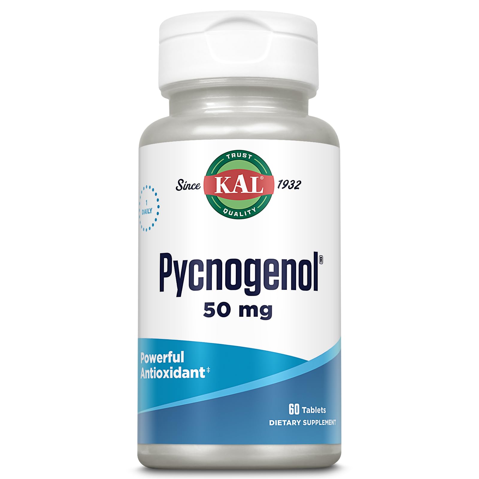Foto 2 pulgar | Suplemento Kal Pycnogenol 60 Tabletas - Venta Internacional