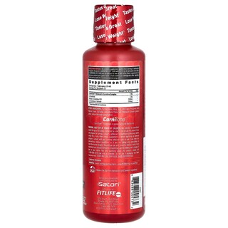 Foto 2 | Suplemento Isatori L-carnitina Ls3 1500 Malibu Beach 480 Ml - Venta Internacional.