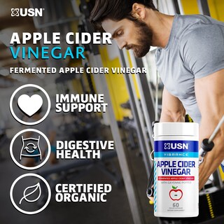 Foto 7 | Suplemento De Vinagre De Sidra De Manzana Usn Vibrance Series 60 Cápsulas - Venta Internacional.