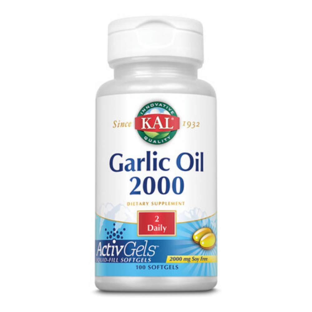 Foto 2 pulgar | Suplemento Kal Garlic Oil 100 Capsulas - Venta Internacional