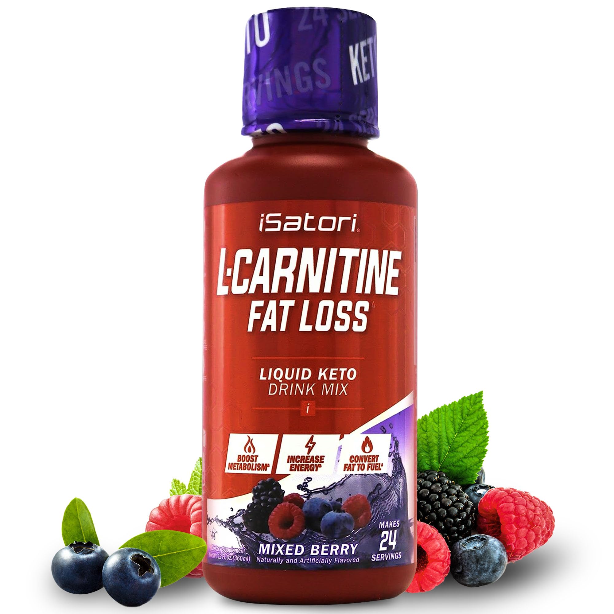 Foto 1 | Suplemento Isatori L-carnitine 1500  Líquido De Triple Mezcla  24 Dosis - Venta Internacional.