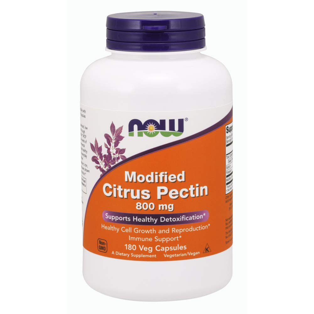 Foto 2 pulgar | Pectina Cítrica Modificada Supplement Now Foods 800 Mg 180 Cápsulas - Venta Internacional.