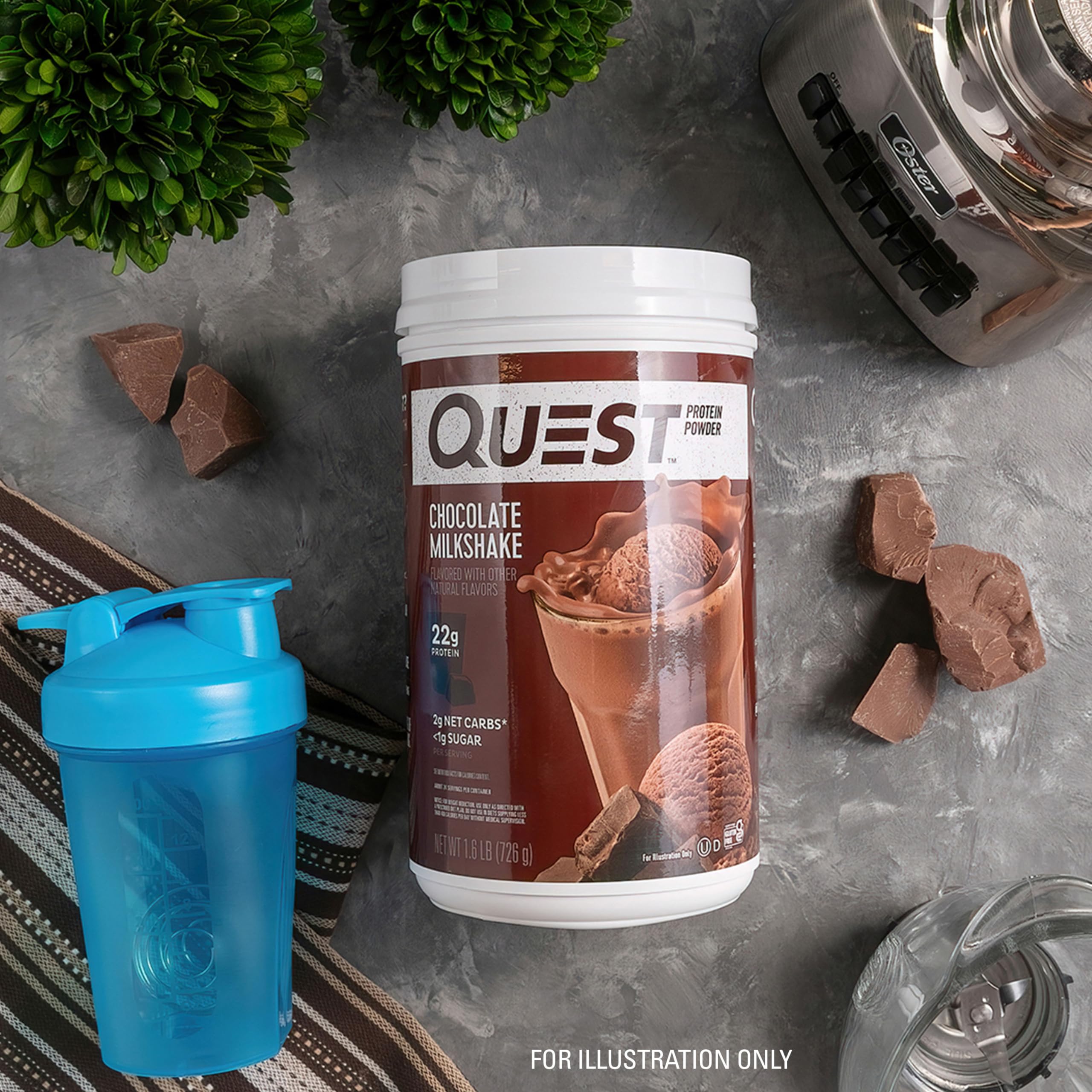 Foto 6 pulgar | Batido De Chocolate Protein Powder Quest Nutrition 725g - Venta Internacional.