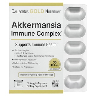Foto 1 | Suplemento California Gold Nutrition Akkermansia Immune 60 Cápsulas - Venta Internacional.