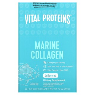 Foto 1 | Suplemento Vital Proteins De Colágeno Marino Sin Sabor 20x10g - Venta Internacional.
