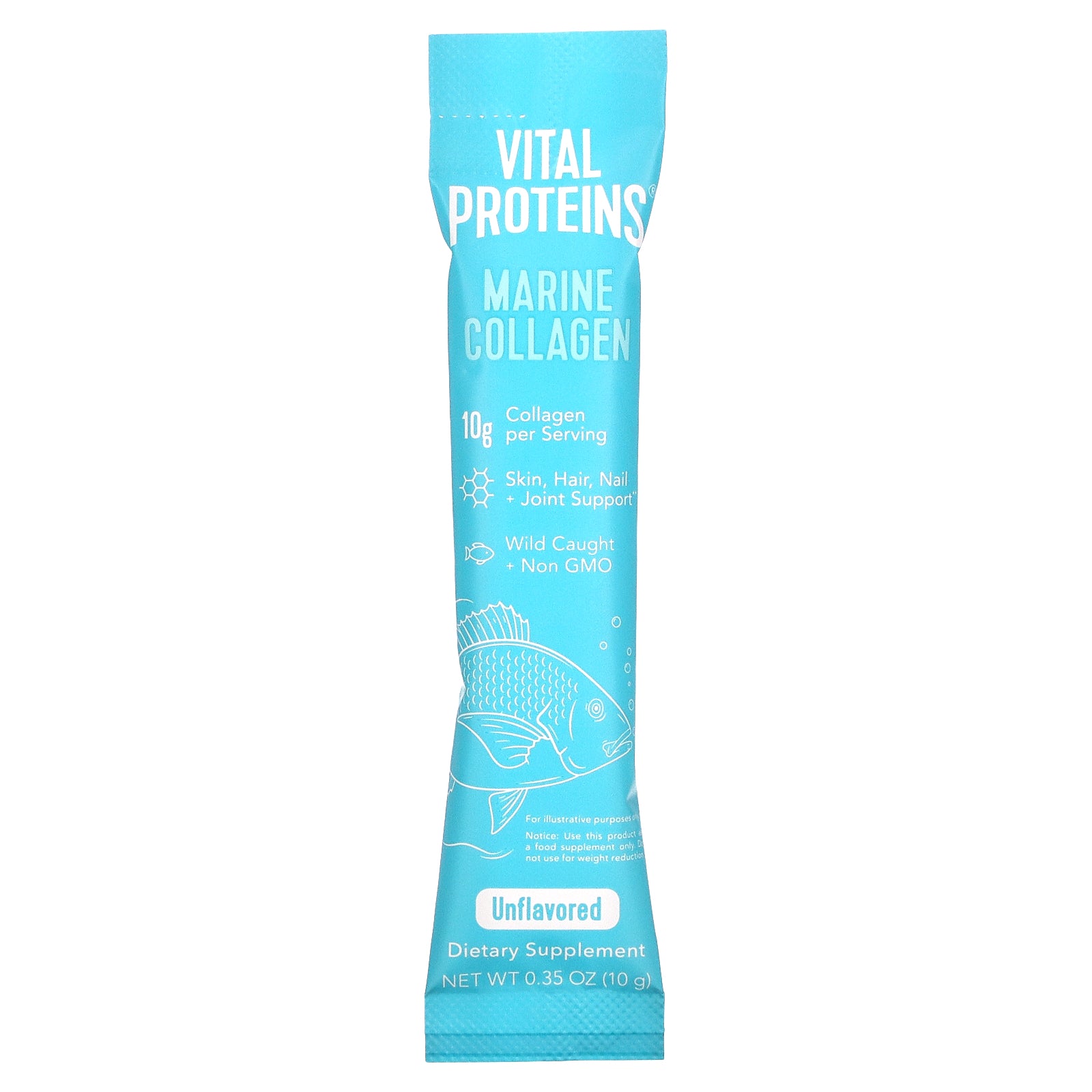 Foto 3 | Suplemento Vital Proteins De Colágeno Marino Sin Sabor 20x10g - Venta Internacional.