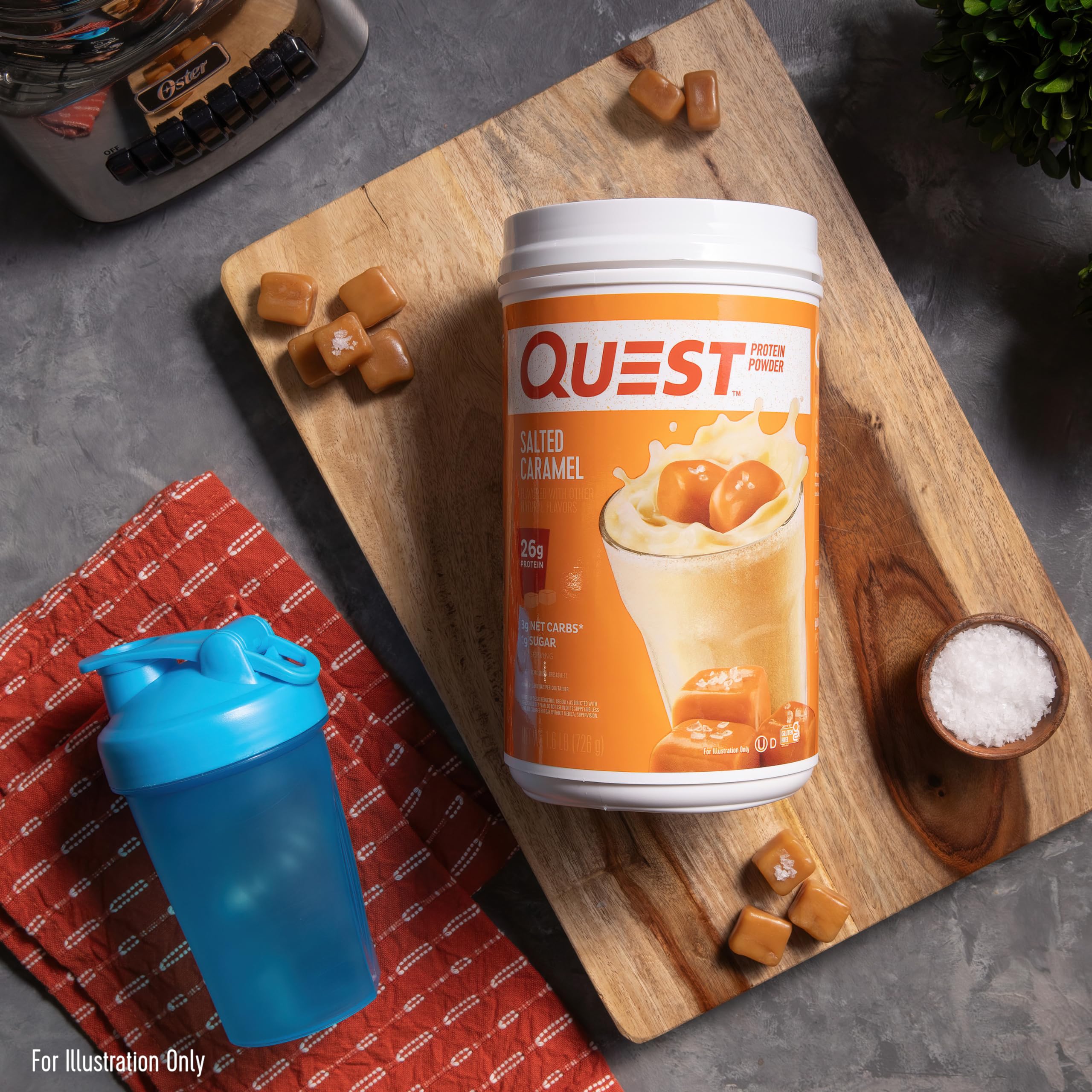 Foto 6 pulgar | Protein Powder Quest Nutrition Caramelo Salado 750 G - Venta Internacional.