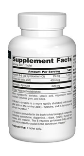 Foto 4 | Suplement Source Naturals N-acetil L-tirosina 120 Comprimidos - Venta Internacional.