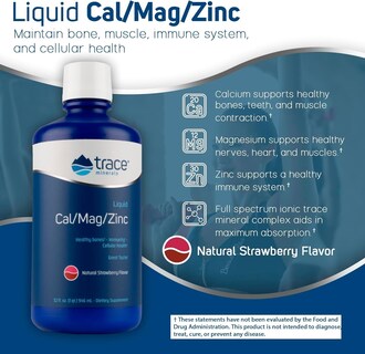 Foto 3 | Suplemento De Oligoelementos Líquidos Cal/mag/zinc 946 Ml - Venta Internacional.