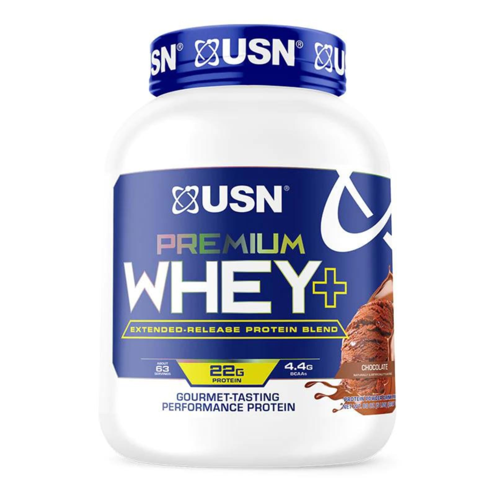 Foto 2 pulgar | Proteína En Polvo Usn Nutrition Premium Whey+ 2 27 Kg De Chocolate - Venta Internacional.