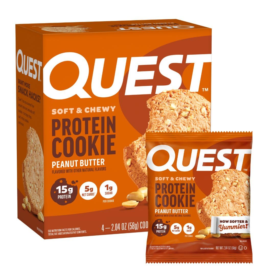 Foto 2 pulgar | Crema De Cacahuete Protein Cookie Quest Nutrition  15 G De Proteína - Venta Internacional.