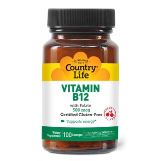 Foto 1 | Suplemento Country Life Vitamina B12 100 Pastillas - Venta Internacional