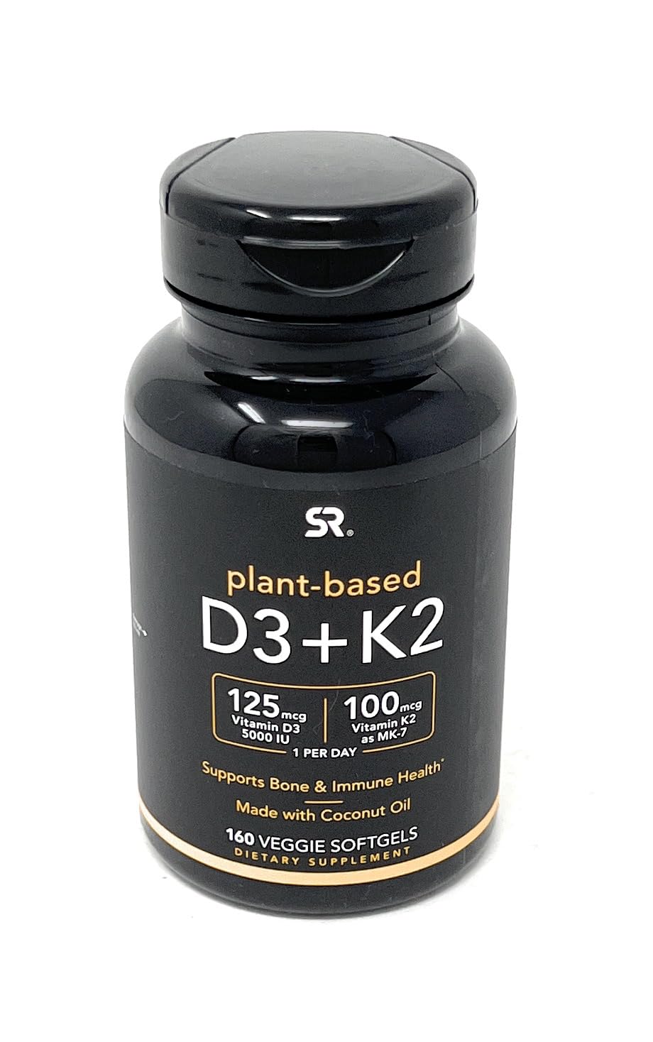 Foto 2 pulgar | Suplemento Sports Research Vitamina D3 K2  5000 Ui/100 Mcg  160 Cápsulas Blandas - Venta Internacional.