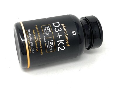 Foto 4 | Suplemento Sports Research Vitamina D3 K2 5000 Ui/100 Mcg 160 Cápsulas Blandas - Venta Internacional.