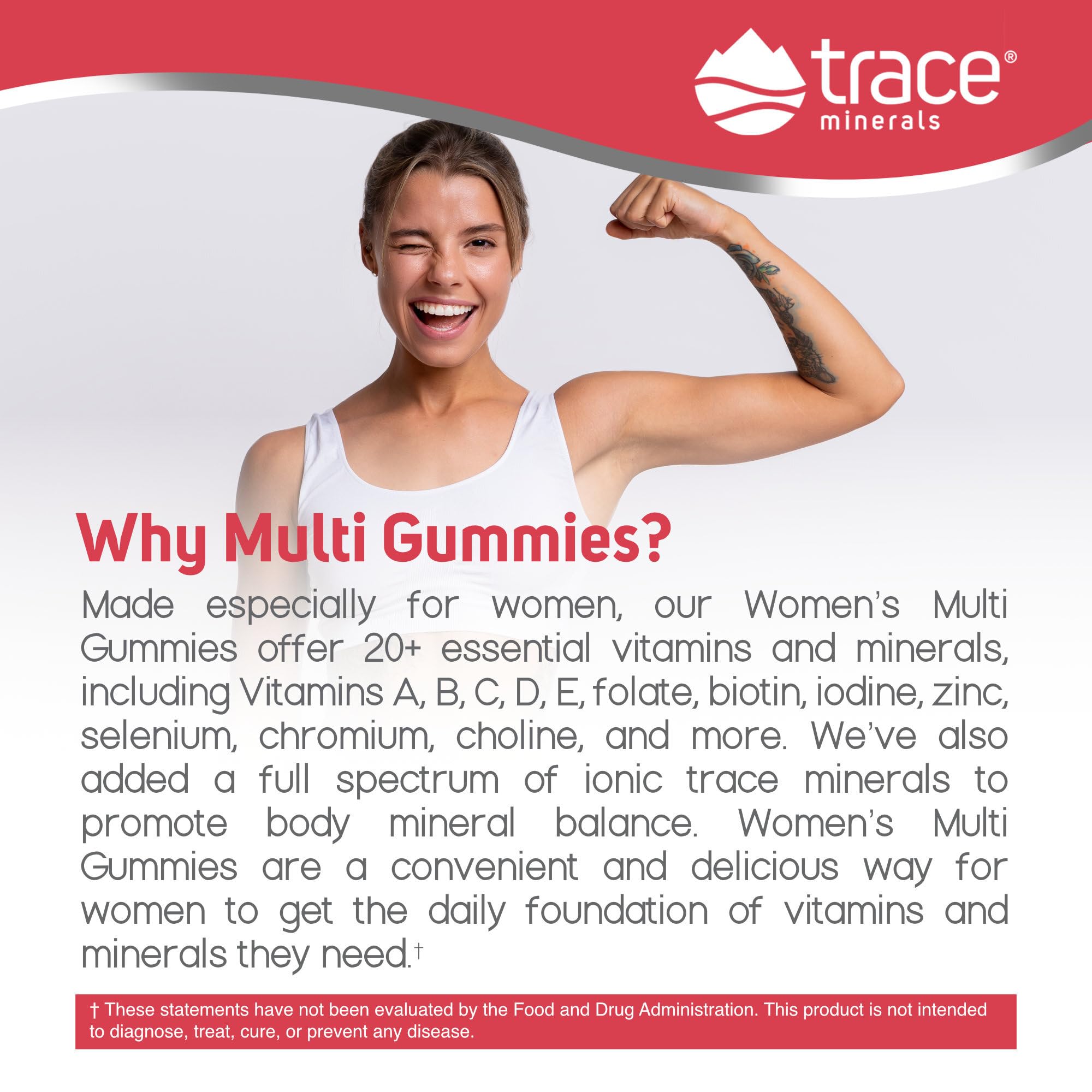 Foto 4 pulgar | Suplemento Trace Minerals Multi Gomies Para Mujer 60 Unidades - Venta Internacional.