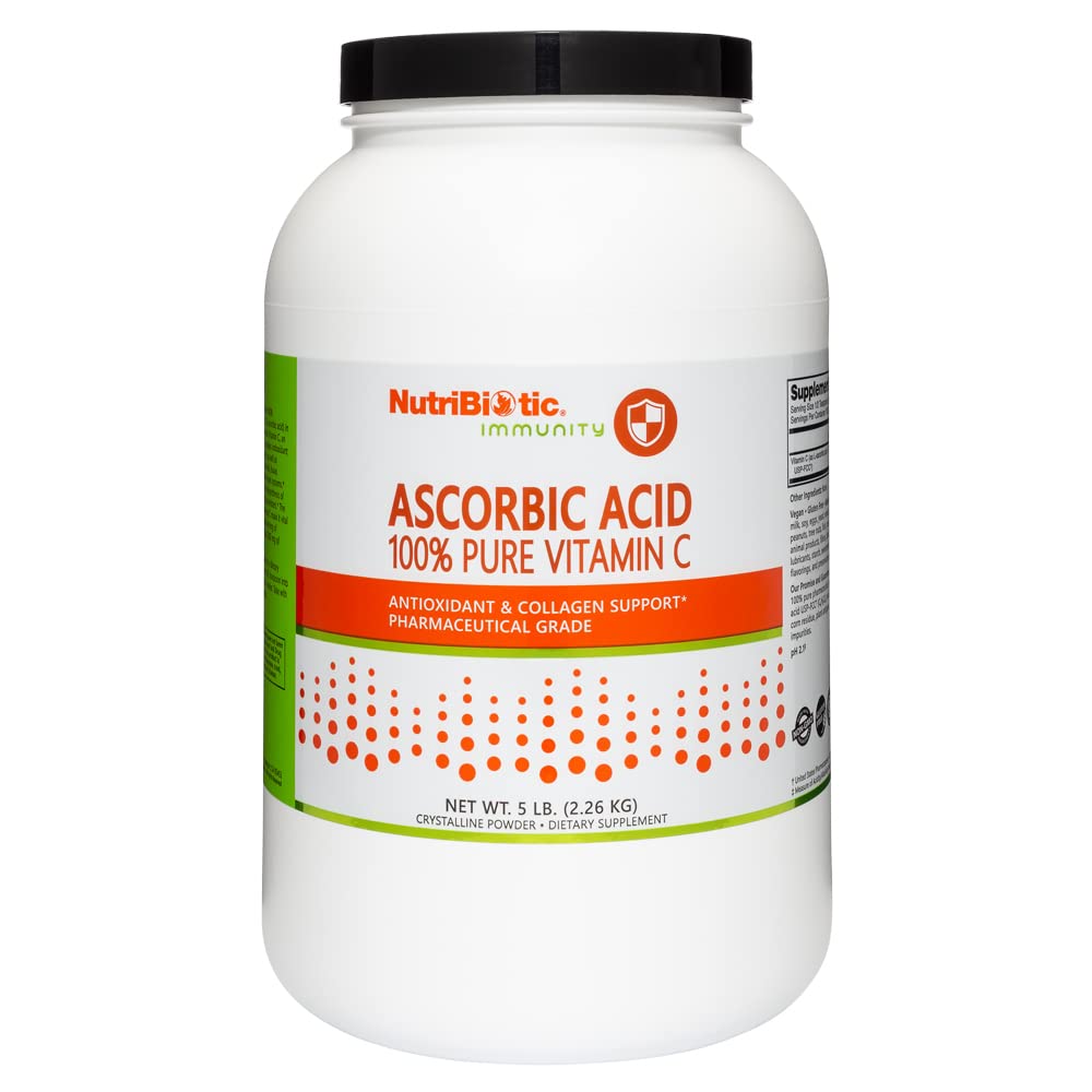 Foto 2 pulgar | Vitamina C En Polvo  Ácido Ascórbico Nutribiótico  5 Kg  2000 Mg/serv - Venta Internacional.