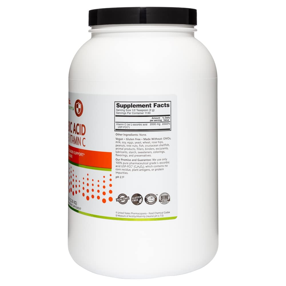 Foto 4 pulgar | Vitamina C En Polvo  Ácido Ascórbico Nutribiótico  5 Kg  2000 Mg/serv - Venta Internacional.