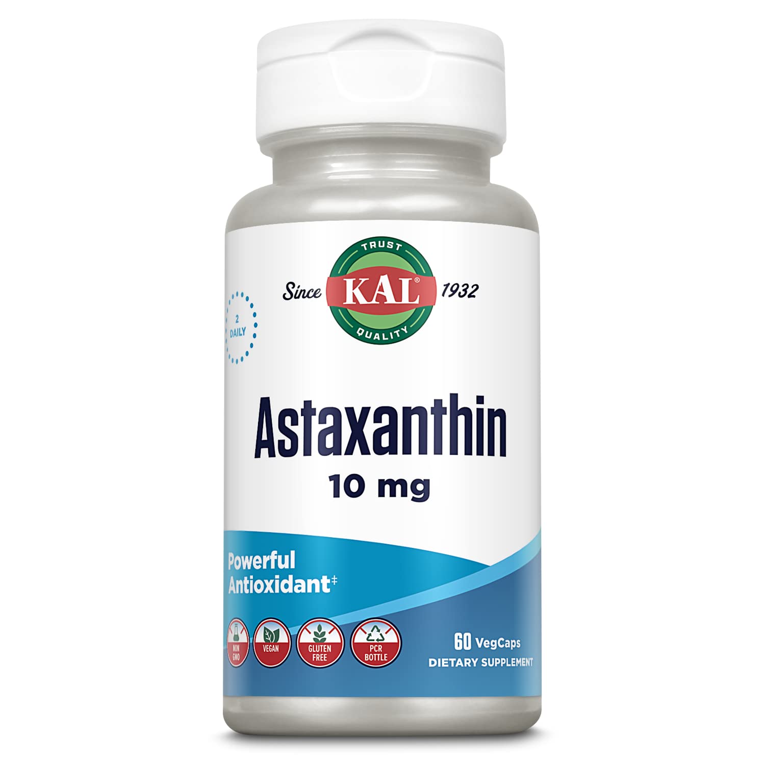 Foto 1 | Suplemento Kal de Astaxantina 60 Cápsulas - Venta Internacional
