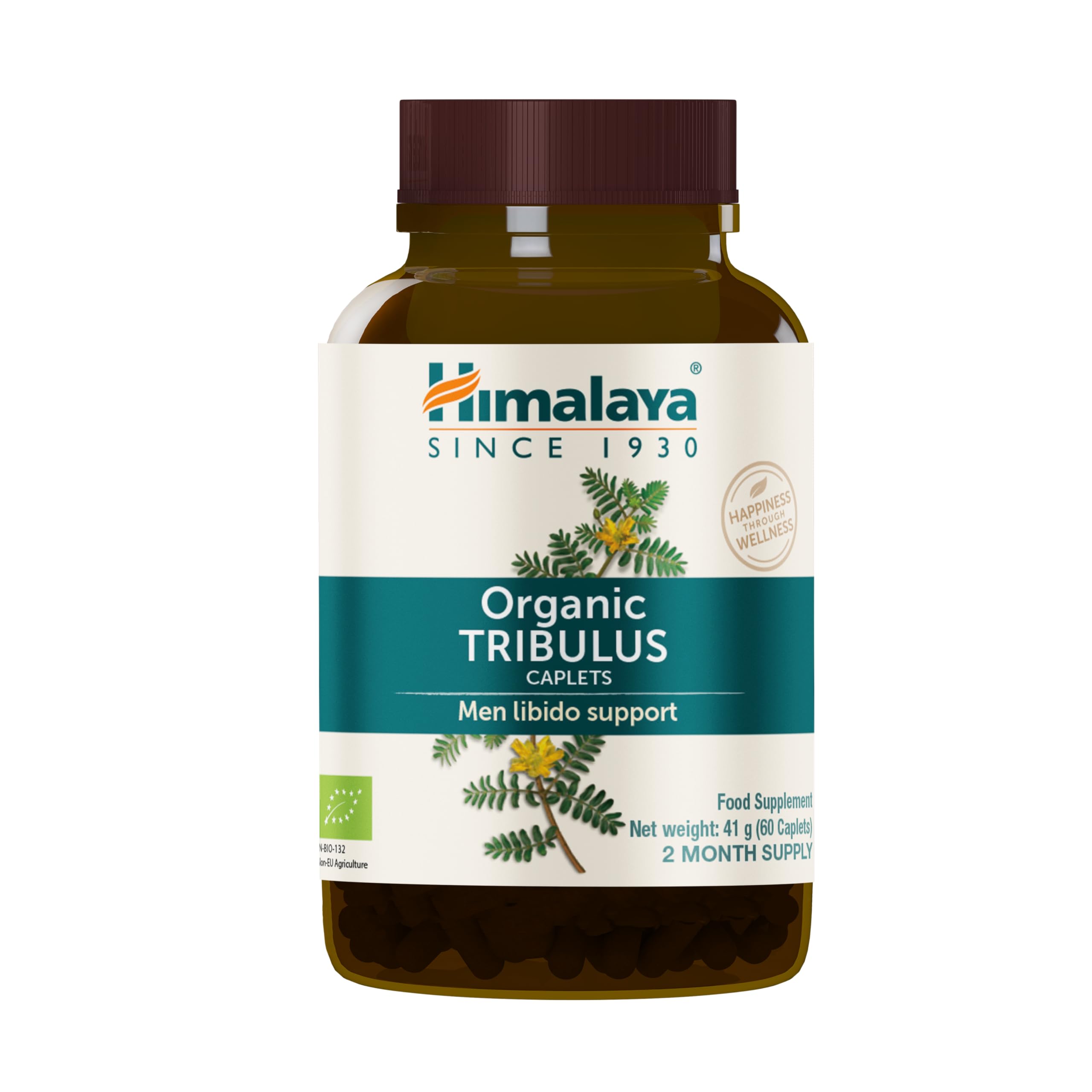 Foto 5 pulgar | Suplemento Himalaya Organic Tribulus Terrestris 688 Mg 60 Cápsulas - Venta Internacional.