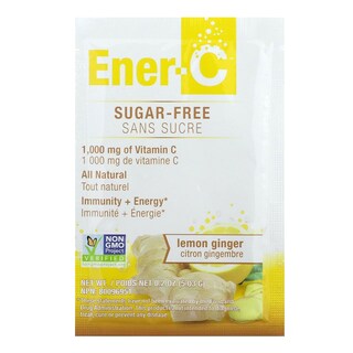 Foto 3 | Mezcla De Bebidas Con Vitamina C Ener-c Limón Y Jengibre Sin Azúcar 1000 Mg - Venta Internacional.