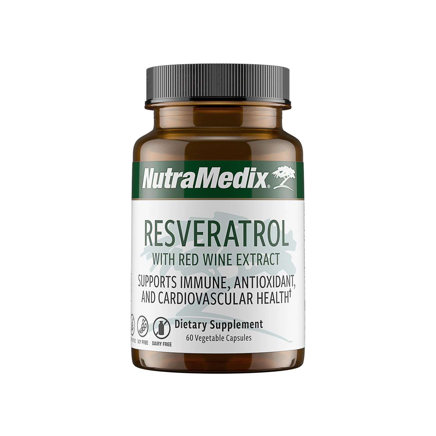 Foto 2 pulgar | Suplemento Nutramedix Resveratrol 200 Mg De Vino Tinto 60 Cápsulas - Venta Internacional.