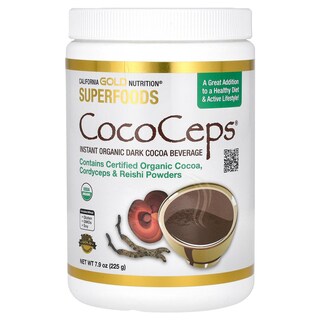 Foto 1 | Suplemento De Cacao Orgánico Cococeps De California Gold Nutrition 225 G - Venta Internacional.