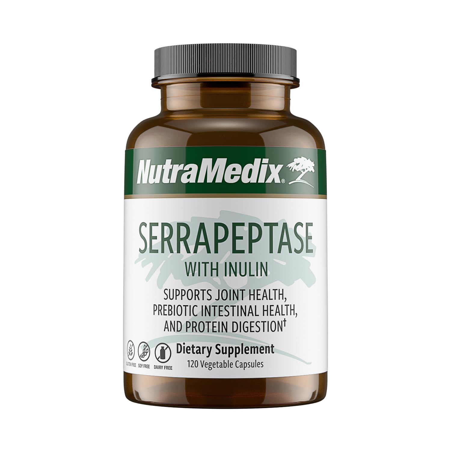 Foto 2 pulgar | Suplemento Nutramedix Serrapeptase Con Enzimas Digestivas 120 Cápsulas - Venta Internacional.