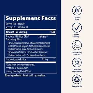 Foto 6 | Suplemento De Oligoelementos Probióticos 55 Mil Millones (30 Cápsulas) - Venta Internacional.