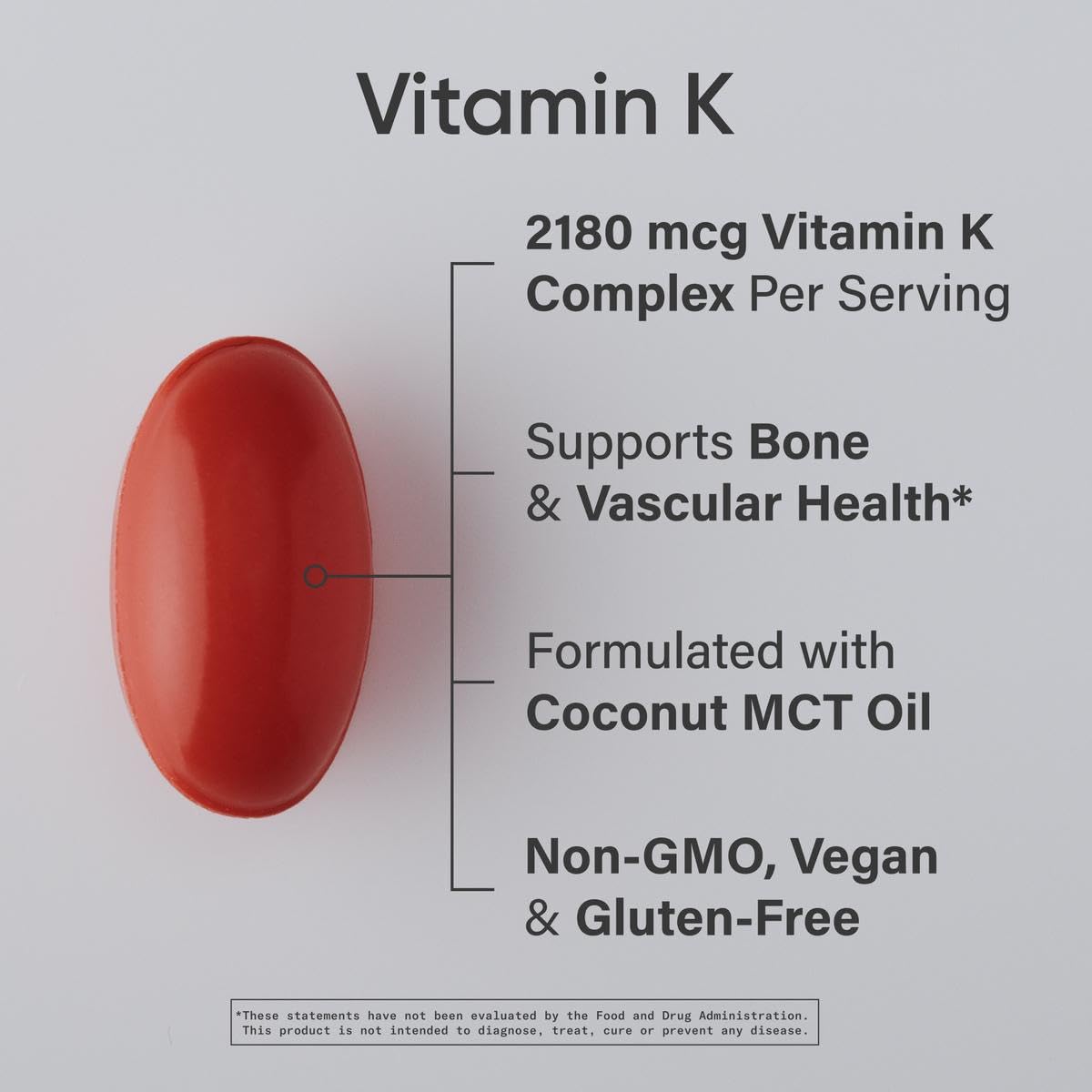 Foto 3 pulgar | Vitamina K Sports Research 60 Tabletas-Venta Internacional