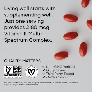 Foto 4 | Vitamina K Sports Research 60 Tabletas-Venta Internacional