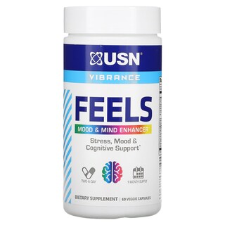 Foto 1 | Suplemento Usn Feels Mood & Mind Enhancer 60 Cápsulas Vegetarianas - Venta Internacional.