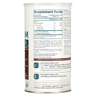 Foto 2 | Cáscara De Psilio En Polvo Himalaya Organic 680 G - Venta Internacional.