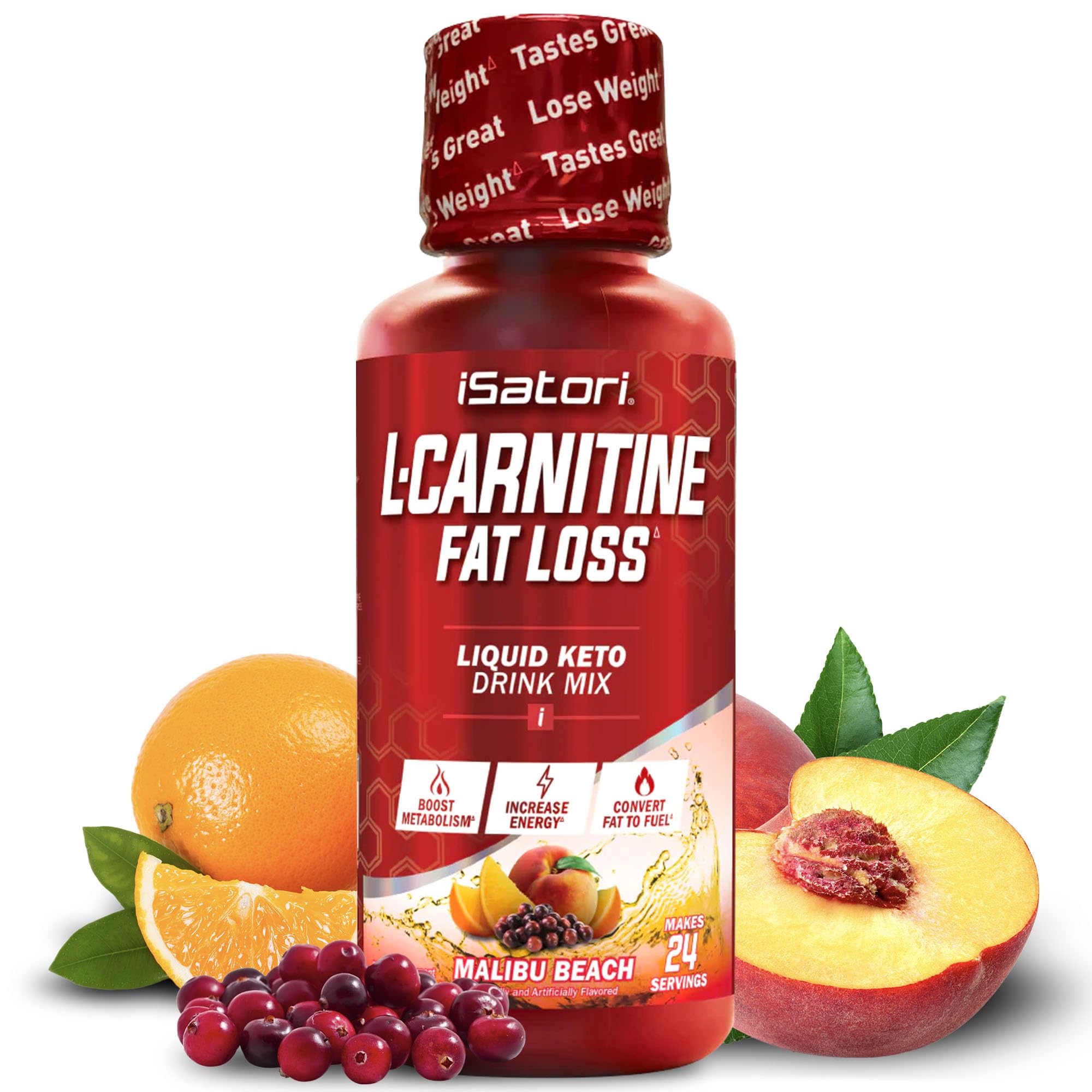 Foto 1 | Suplemento Isatori L-carnitine 1500  Líquido De Triple Mezcla  24 Dosis - Venta Internacional.