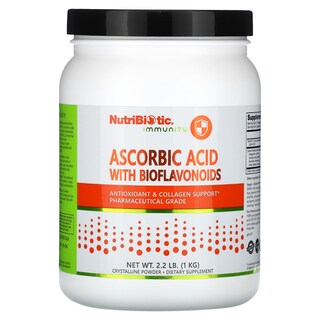 Foto 1 | Suplemento De Ácido Ascórbico Nutribiotic En Polvo Con Bioflavonoides - Venta Internacional.