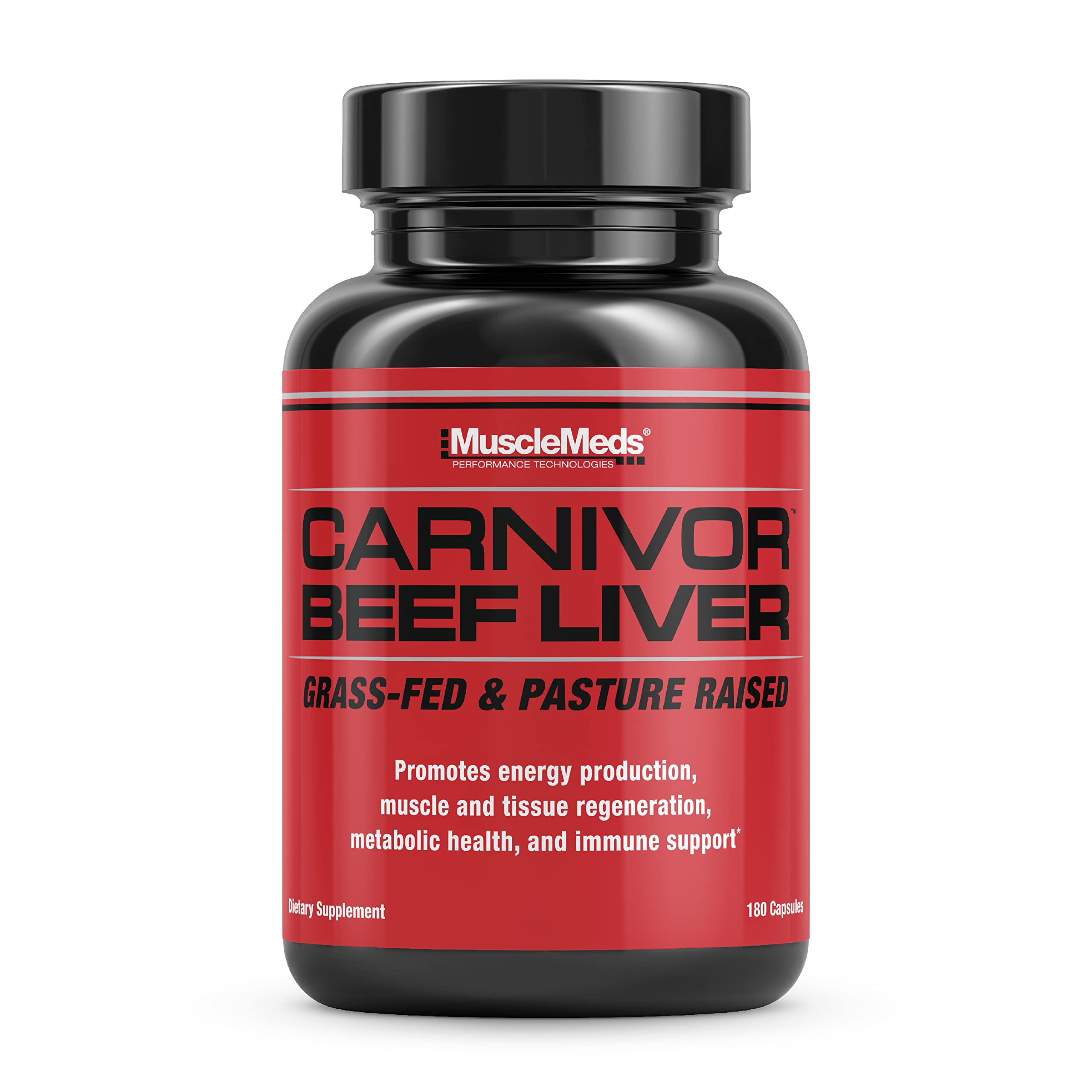 Foto 2 pulgar | Suplemento Musclemeds Carnivor Beef Liver 180 Cápsulas - Venta Internacional.