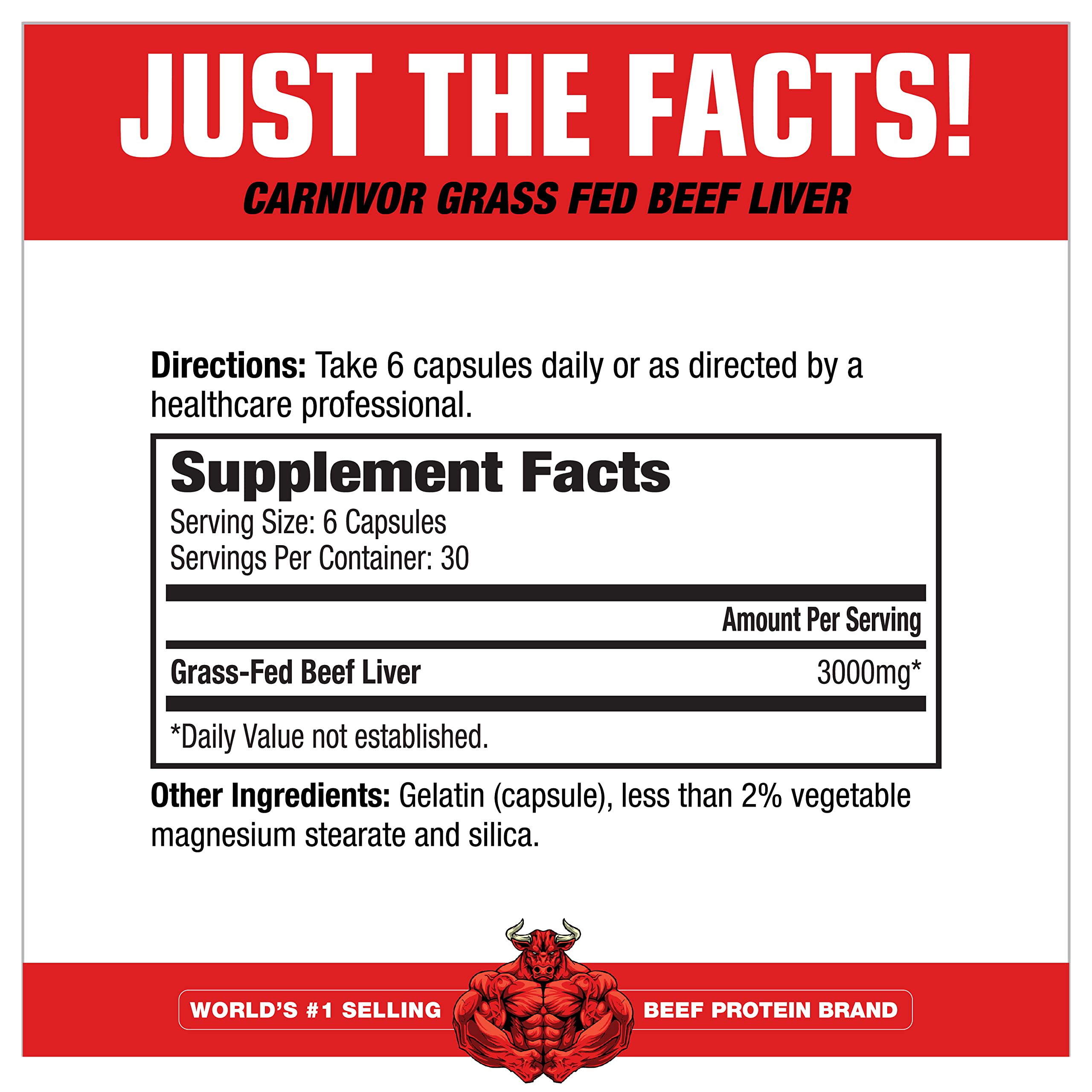 Foto 4 pulgar | Suplemento Musclemeds Carnivor Beef Liver 180 Cápsulas - Venta Internacional.