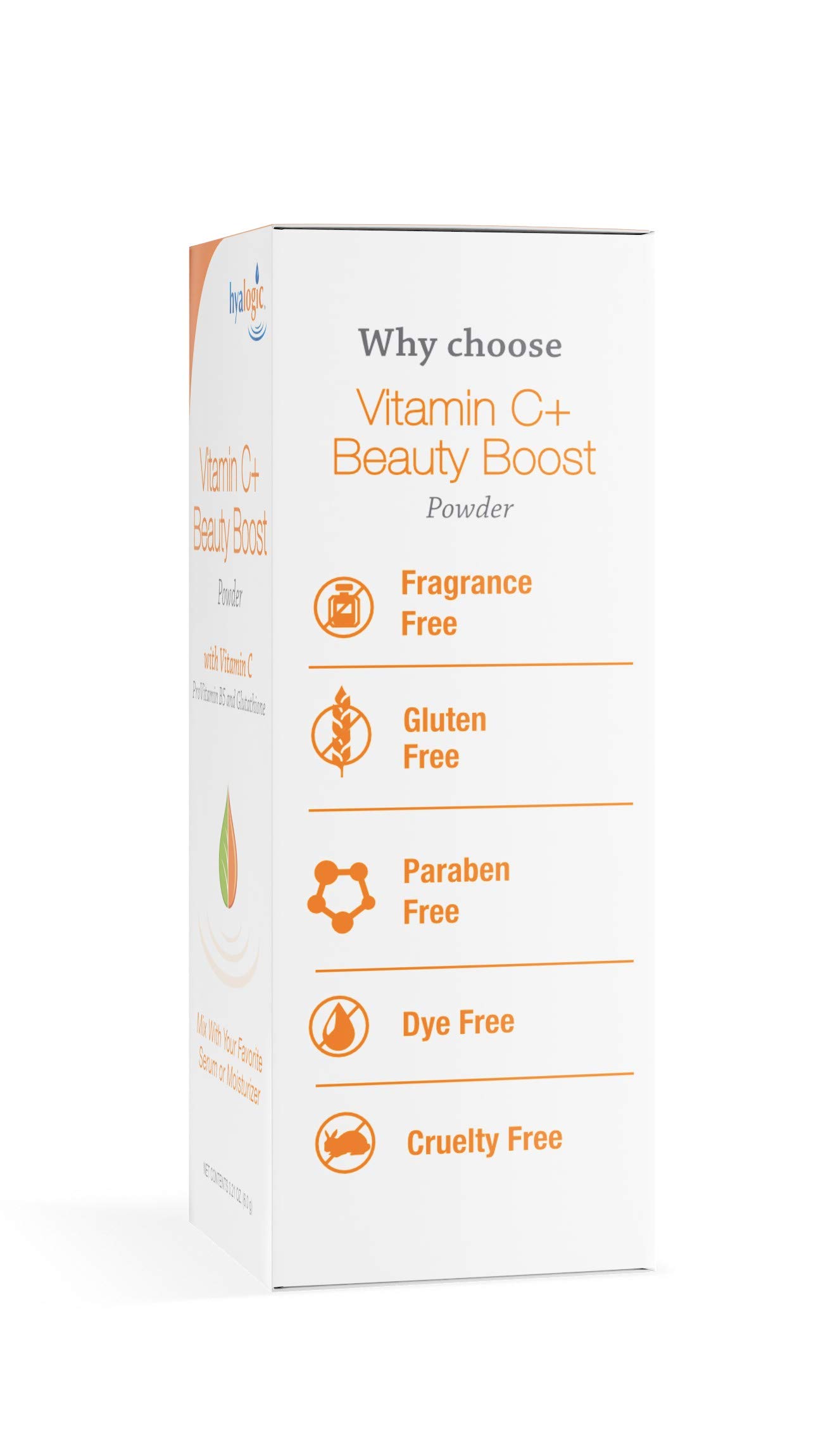 Foto 5 pulgar | Vitamina C+ Beauty Boost Powder Hyalogic  6 G  Para El Cuidado De La Piel - Venta Internacional.