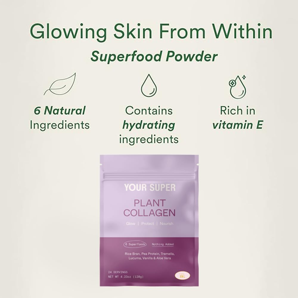 Foto 4 pulgar | Superfood Powder Your Super Plant Colágeno Skin Health 24s - Venta Internacional.