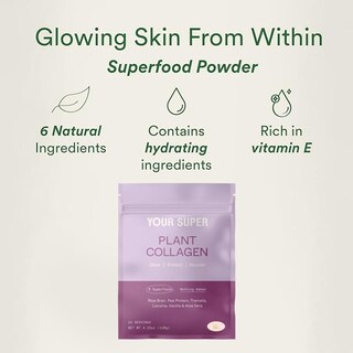 Foto 3 | Superfood Powder Your Super Plant Colágeno Skin Health 24s - Venta Internacional.