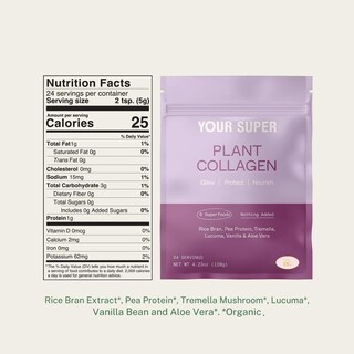 Foto 5 | Superfood Powder Your Super Plant Colágeno Skin Health 24s - Venta Internacional.
