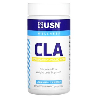 Foto 1 | Suplemento De Ácido Linoleico Conjugado Usn Cla 90 Cápsulas - Venta Internacional.